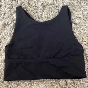 This sports bra/crop top is superrr cute!! you can wear it crop top. Very soft.